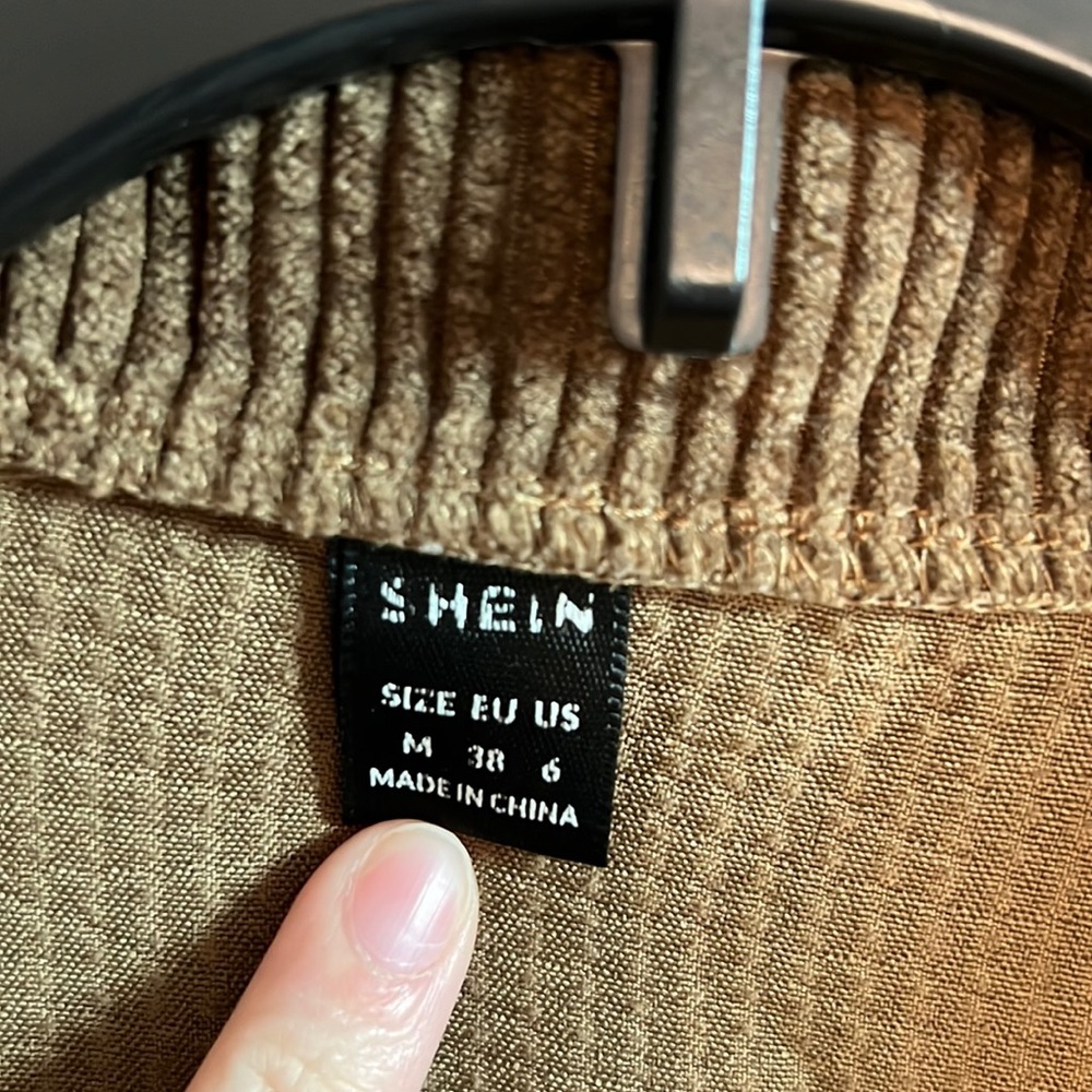 SHEIN brown jacket - Picture 2 of 2